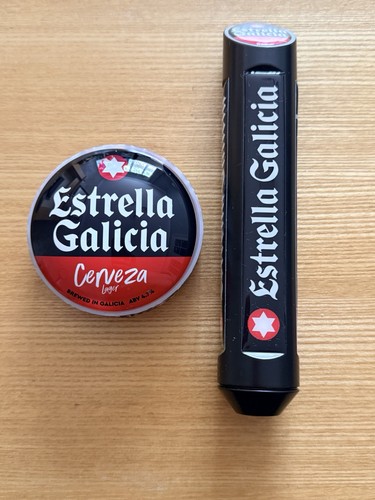 Estrella galicia tap handle - galicia,