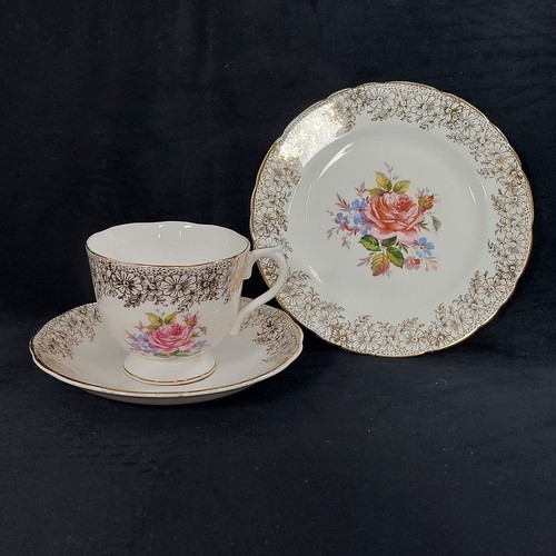 Balfour bone china trio - china, tea