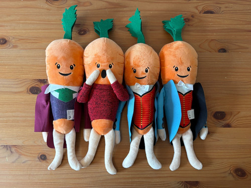 Aldi kevin the carrot - kevin, soft
