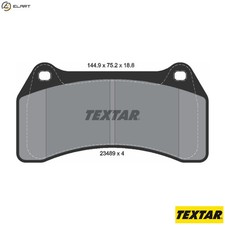 BRAKE PAD SET DISC BRAKE