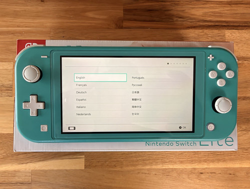 Nintendo switch lite turquoise - switch,