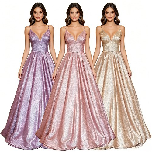 Party dress neck - neck, prom