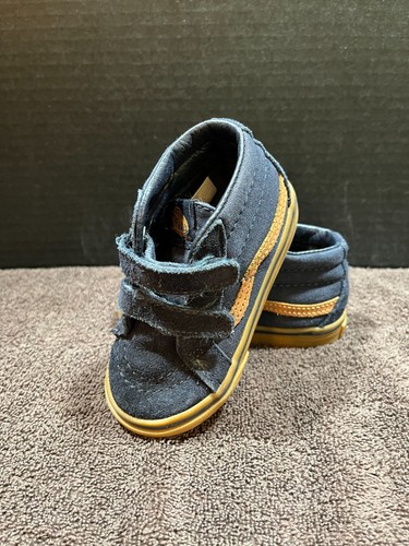 Child blue brown vans - blue/brown,