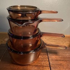 Corning Visions Cookware Amber