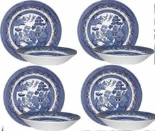 SET OF SIX CHURCHILL BLUE