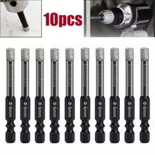 10Pc 6mm Dry Diamond Drill