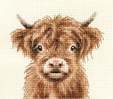 HIGHLAND COW CALF Full counted