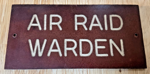 Original ww2 bakelite air raid - bakelite,
