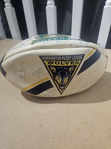 Warrington wolves signed - warrington,