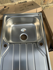 Franke Flash FLX611-86 1.0 Bowl Stainless Steel Inset Reversible Kitchen Sink