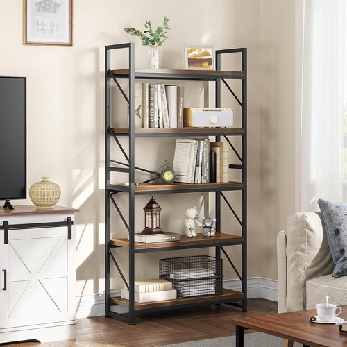 Industrial bookcase tier - industrial, 5-tier