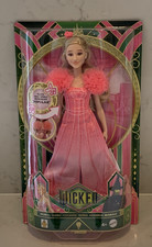 WICKED MOVIE ARIANA GRANDE GLINDA SINGING MUSICAL FASHION DOLL MATTEL NEW IN BOX