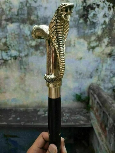 Vintage solid brass cobra - vintage,