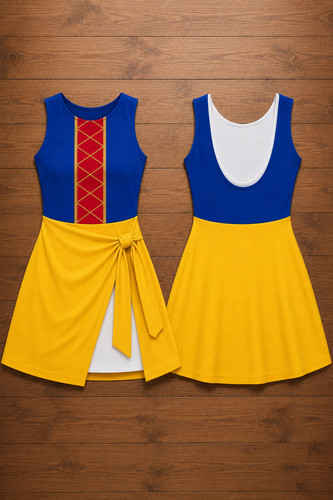 Snow white wrap - wrap, skort