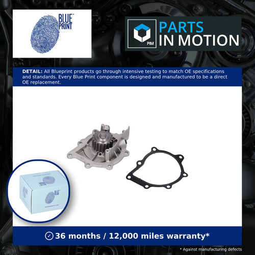 Water pump fits land rover - fits,