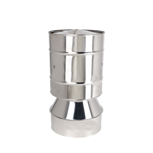Twin wall flue pipe stainless - twin,