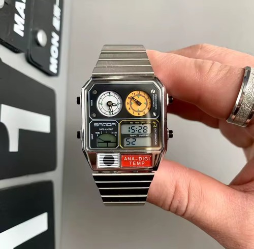 Electronic retro square - electronic,
