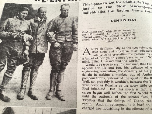 Freddie dixon sidecar - dixon,