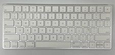 Apple Keyboard A1644 Wireless Bluetooth Silver - US QWERTY  in good condition