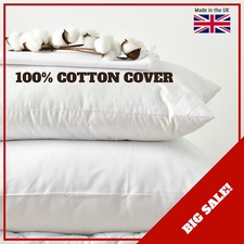 Cotton Pillows 2 Pack 100%