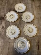 ROYAL DOULTON BONE CHINA MANDALAY SIDE PLATES X 6 - EXCELLENT.