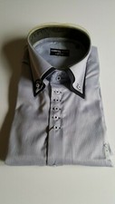 Men's 7 Camicie WHITE AND GREY