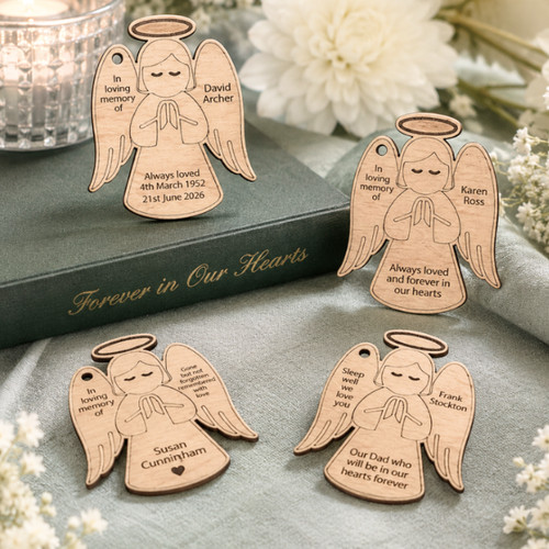 Personalised funeral favours - personalised,