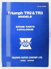 TRIUMPH TR2 TR3 Illustrated