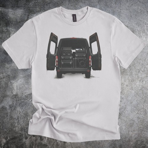 Cargo van loaded - cargo, for