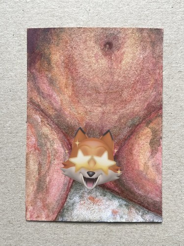 Aceo original study - study, work