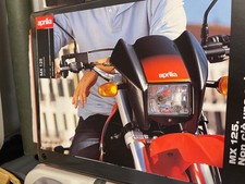 Aprilia MX 125 Motorcycle Brochure
