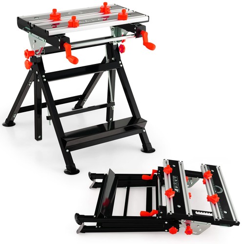 Folding workbench with - folding,