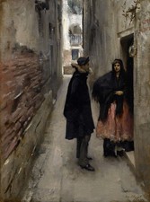 Street venice john singer - in,