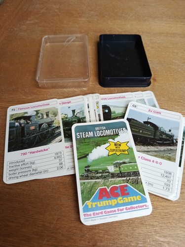 Ace trumps cards british - ace,