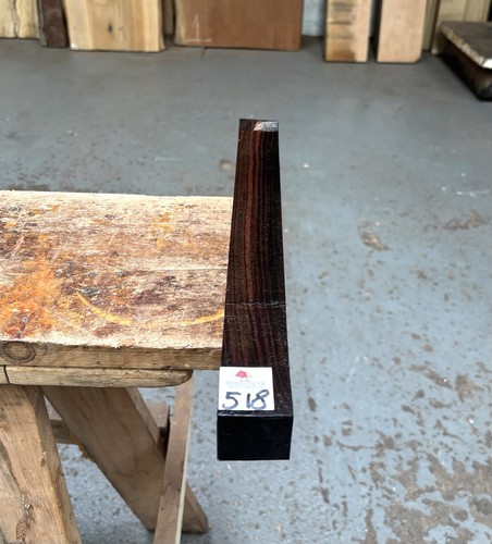 Macassar ebony turning blank - macassar,