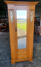 Antique art nouveau walnut