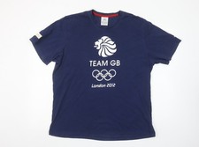 Adidas Mens XL Blue Team GB