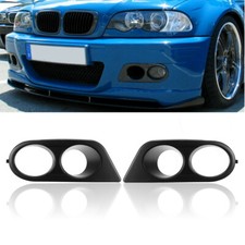 Pair Black Front Fog Light
