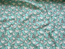 Pen Hen Bird Fabric 100% Cotton Material   Novelty   * Duckegg *
