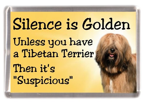 Tibetan terrier dog fridge - tibetan,