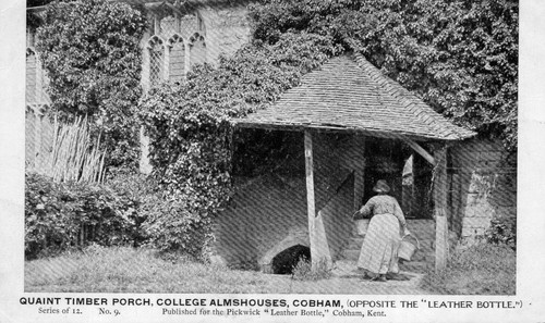 Quaint timber porch - porch,, college
