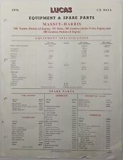 Lucas 1956 Ferguson Tractors