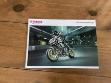 Yamaha 2016 Hyper naked Model Range Sales Brochure Motorbikes MT10/07/09/03/125