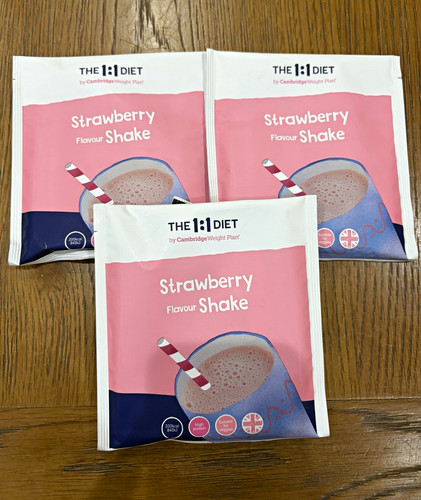 The diet strawberry shake - 1:1,
