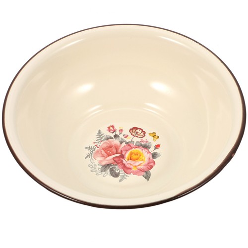 Vintage enamel basin - vintage,