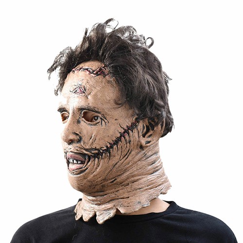 Leatherface mask latex the - leatherface, 3d