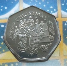 1997 Isle of Man Christmas 50p