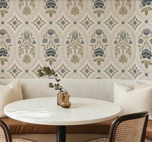 Victorian style wallpaper roll - victorian,
