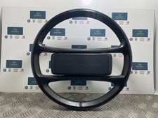 PORSCHE CLASSIC BLACK LEATHER STEERING WHEEL FITS 930