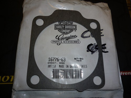 Harley davidson base gasket - davidson,
